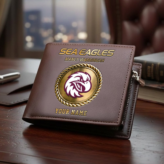 PREMIUM NRL X SEMW Man Leather Wallet Limited Editions NDT NQK 260226