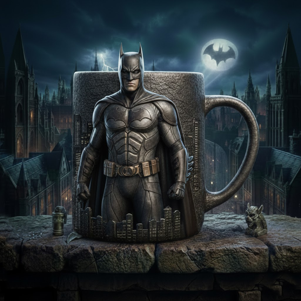 PREMIUM BAT X  3D Embossed Mug Collector's Edition V1 NDT NTN 020326