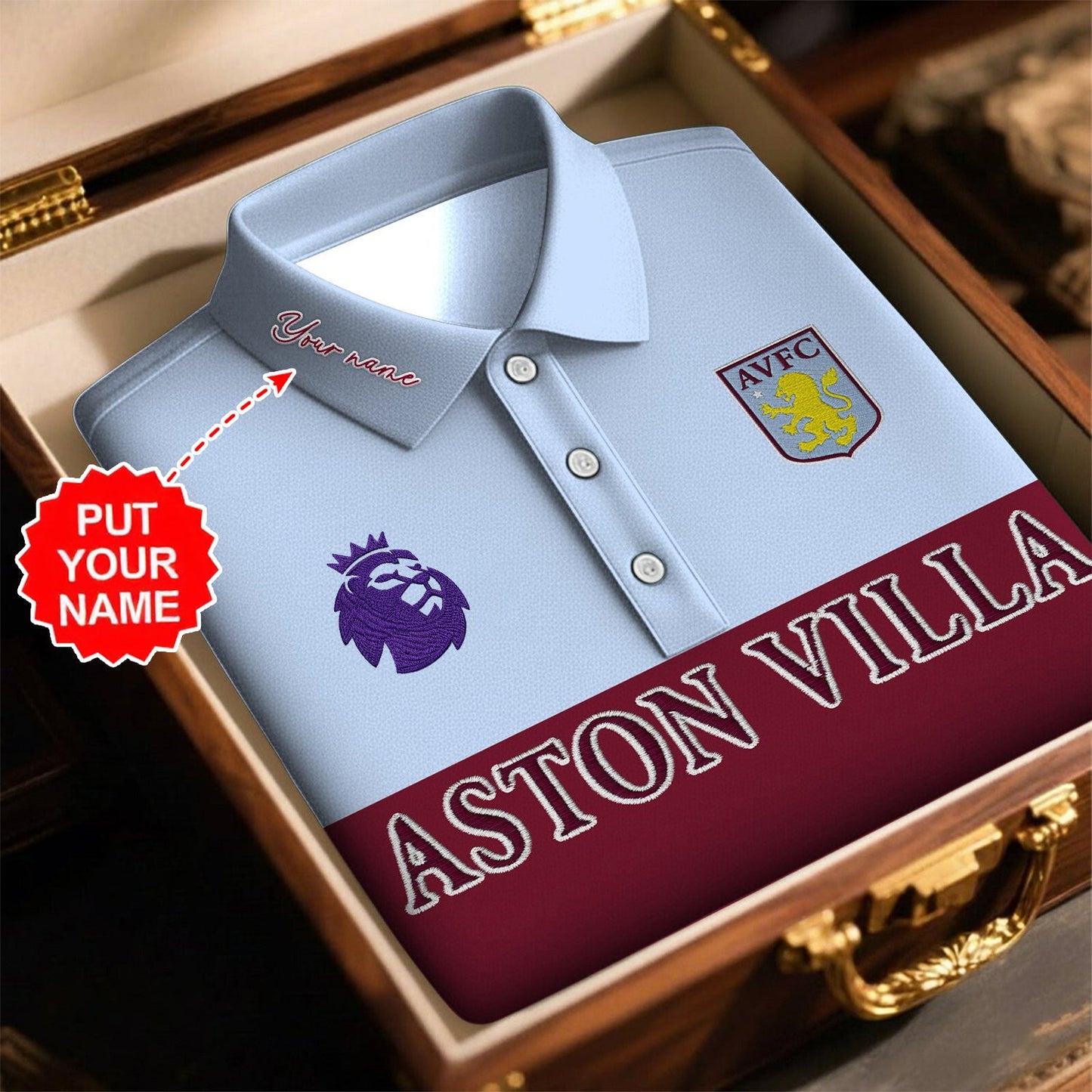 PREMIUM EPL X AST ROYAL POLO SHIRT LIMITED EDITION V3 NDT NHM 120226