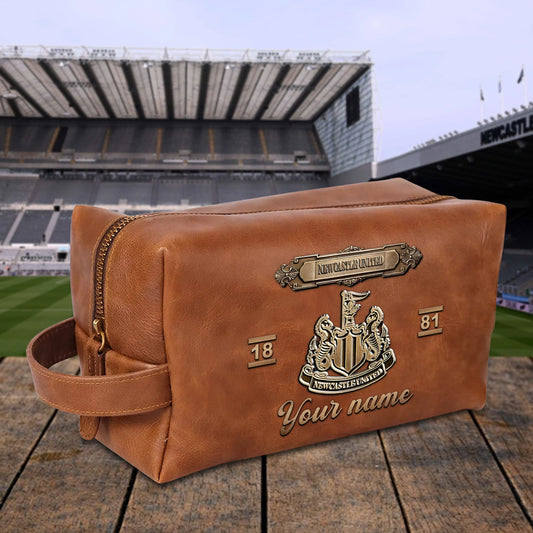 PREMIUM 𝐄𝐏𝐋 X NEW 3D EMBOSSED LEATHER TOILETRY BAG Limited Edition NDT NHM 020326