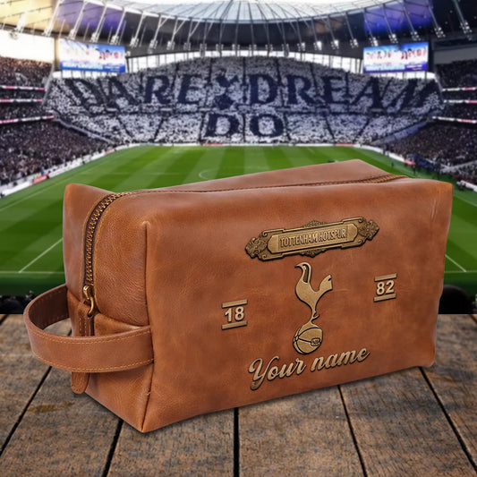 PREMIUM 𝐄𝐏𝐋 X TOT 3D EMBOSSED LEATHER TOILETRY BAG Limited Edition NDT NHM 020326