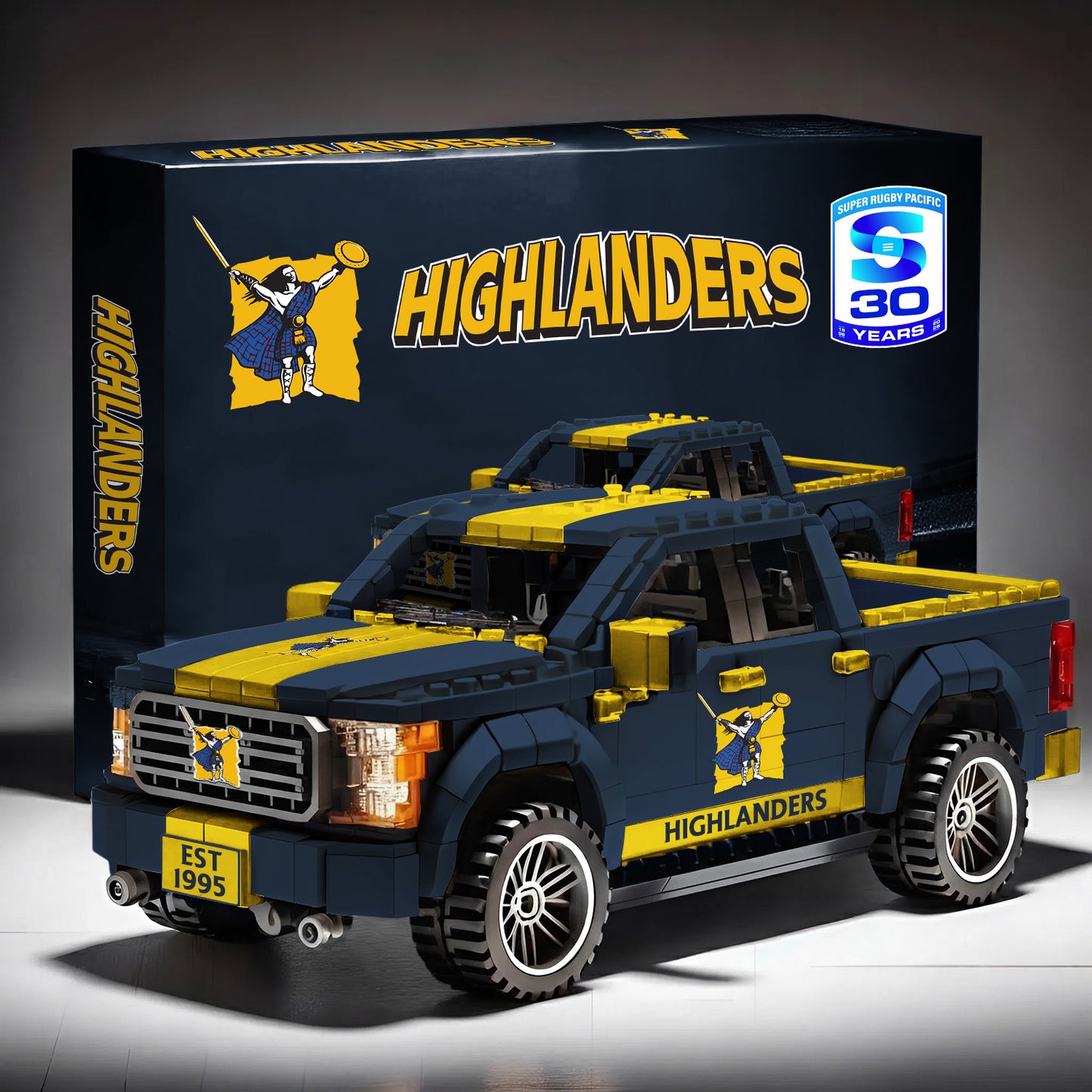 PREMIUM SRP X HIG 3D Racing Truck Model Building Block Set NDT NHM 160326