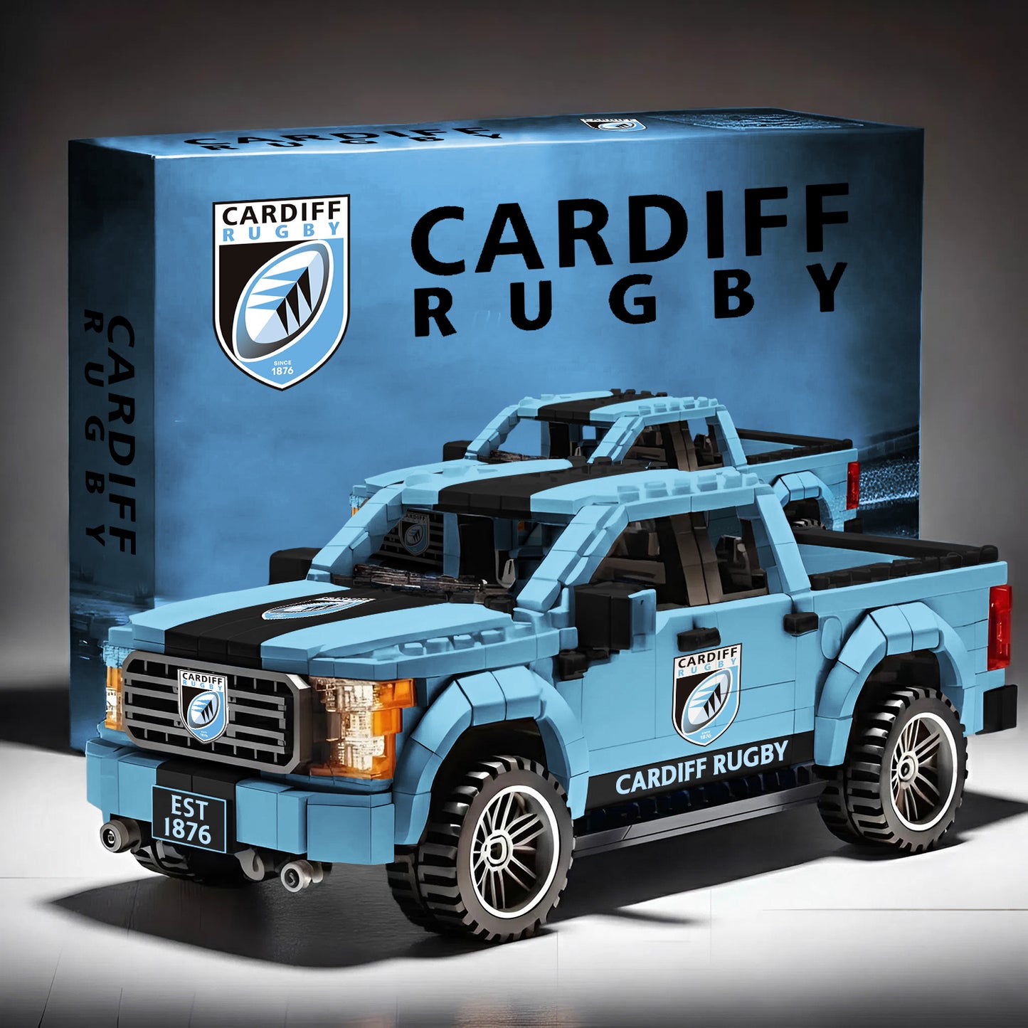 PREMIUM URC X CR 5D BUILDING BLOCK SET TRUCK NDT NHM 190326