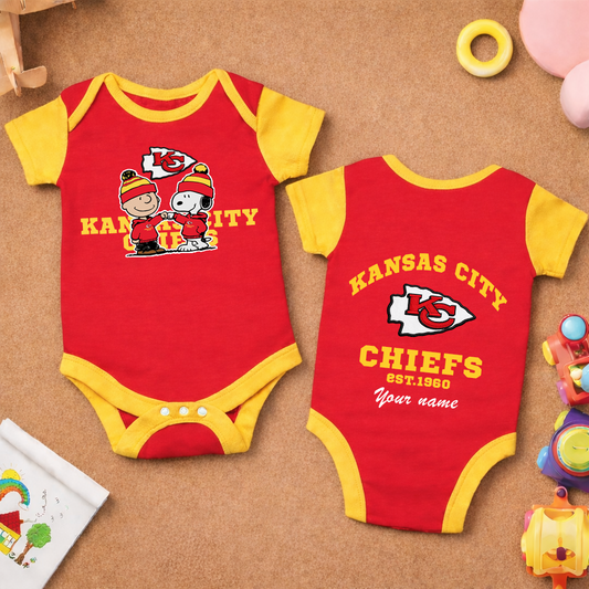 PREMIUM 𝑵𝑭𝑳 X KCC  New Baby Romper Custom Name For Kids NDT NTN 270226
