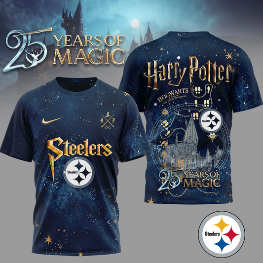 PS Premium NFL Harry Potter 25 Years Of Magic 3D Shirt DDT CTND