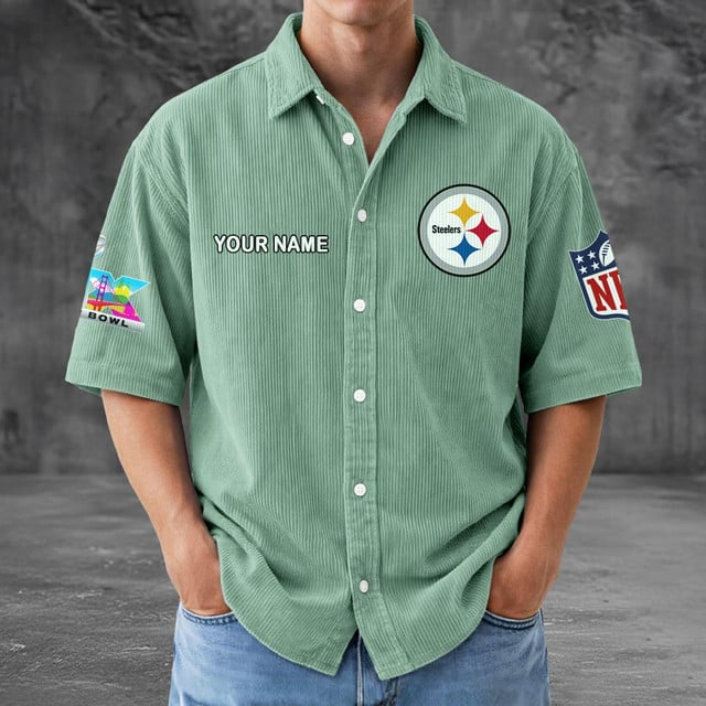 PS x NFL Men Seersucker Button Shirt DDT NTL
