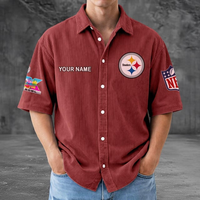 PS x NFL Men Seersucker Button Shirt DDT NTL