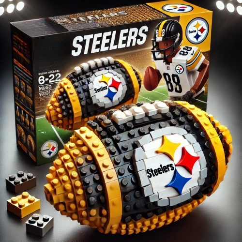 NFL Team Building Block Football Set DDT CTND