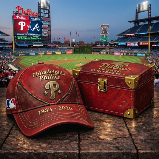 Premium MLB PHI Vintage Zipper Heritage Anniversary Cap V10 NMD CTKT