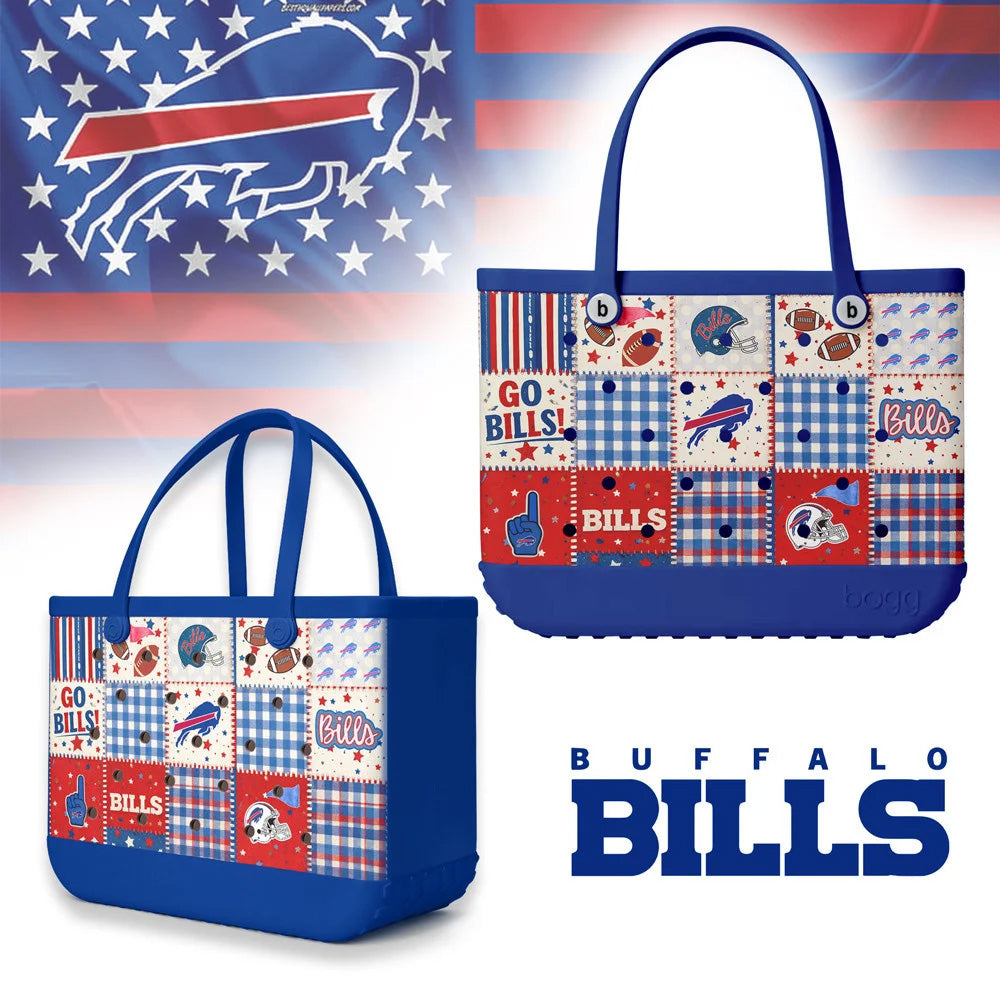 Premium NFL X BB Patchwork Design Beach Tote Bag NDT NTN