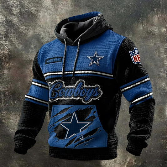 Premium NFL X DC Western heritage Waffle Hoodie For Personalized NDT LVH