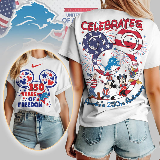 Premium NFL X DL Mouse  Celebrates America 250th Anniversary Women Shirt NDT LVH