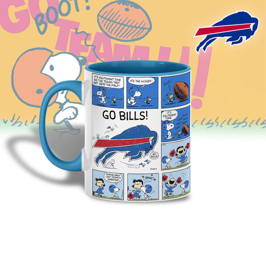 Premium NFL x BB Peanuts Comic Mug NDT NHM