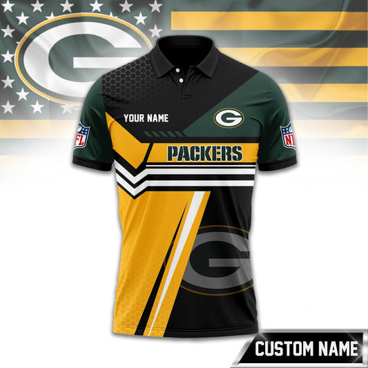 Premium NFL x GB Inspired Custom Game Day Polo NDT NHM