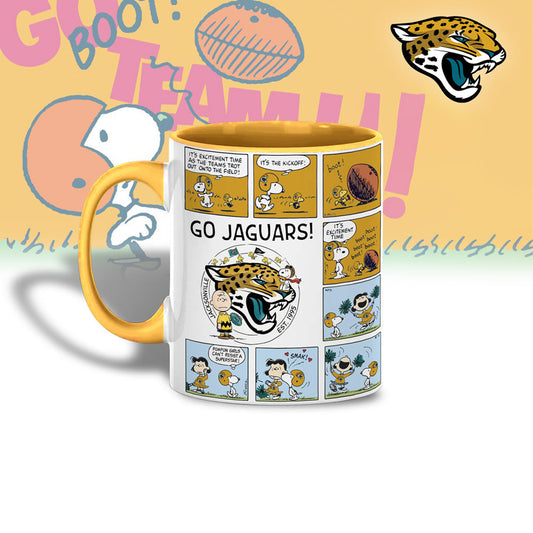 Premium NFL x JJ Peanuts Comic Mug NDT NHM