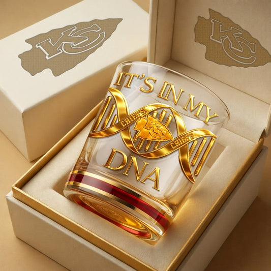 Premium NFL x KC Game Day Whiskey Glass NDT NHM 270126