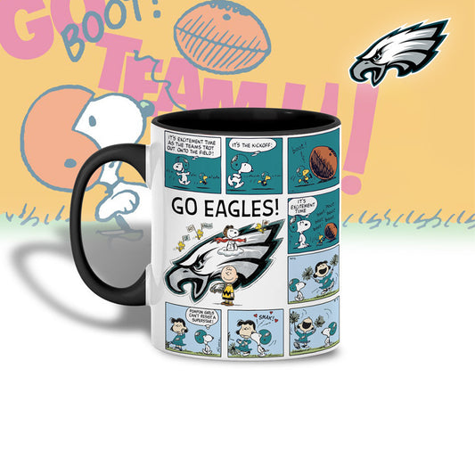 Premium NFL x PE Peanuts Comic Mug NDT NHM