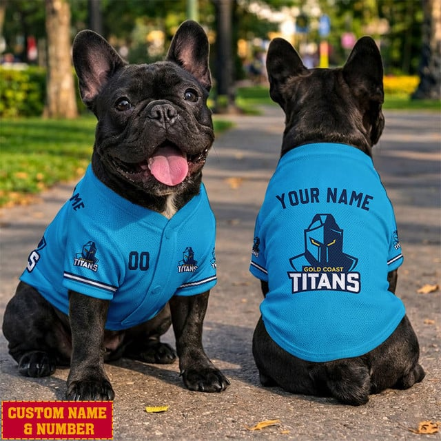 Premium NRL x GCT Cute Pet Shirt Custom Name & Number Limited Edition NDT NQK