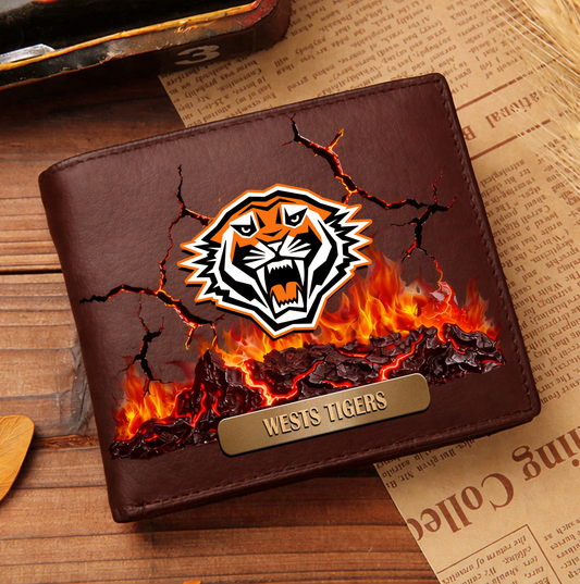 Premium NRL x WT 3D Ember Embossed Lucky Wallet NDT VHM