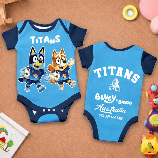 Premium x GCT New Baby Romper Custom Name For Kids NDT LVH