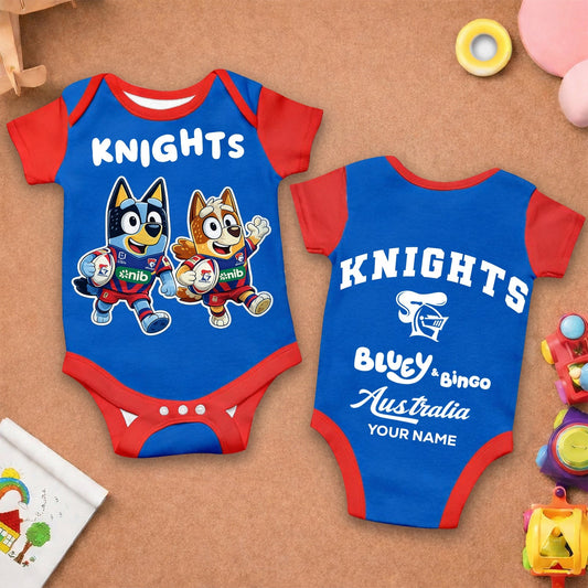 Premium x NK New Baby Romper Custom Name For Kids NDT LVH
