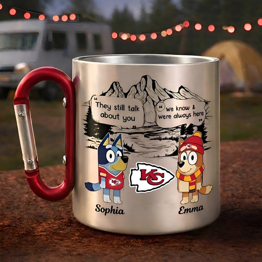 Premium NFL  X KC BLUEY & BINGO Carabiner Mug Limited Editions NDT NTN  060326