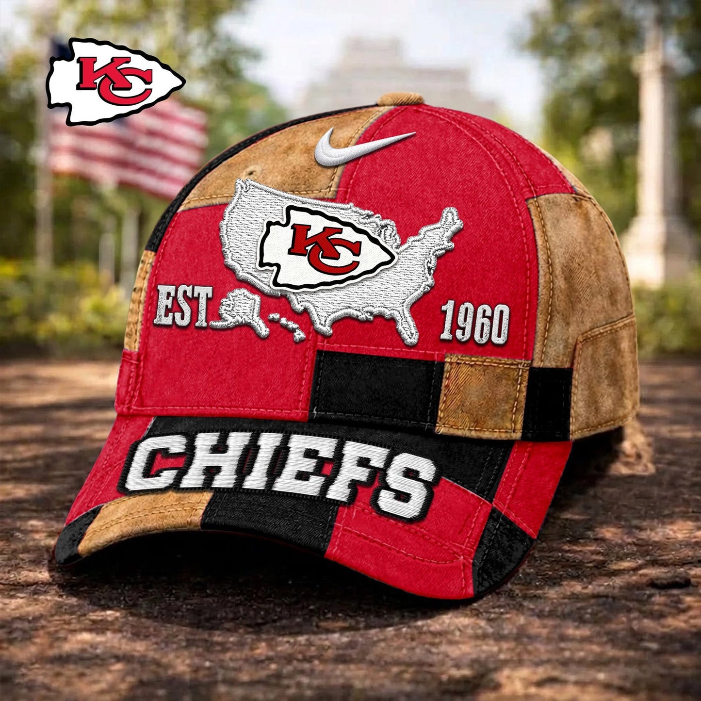 Premium NFL X KCC Heritage Game Day Classic Cap NDT NTN 070326