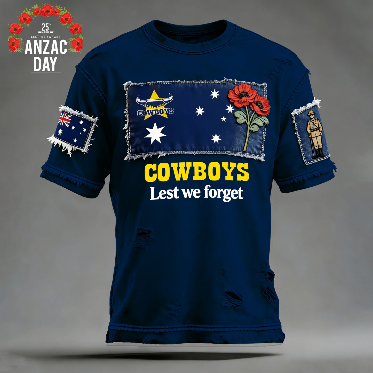 Premium NRL X NQC Retro ANZAC Day Limited Editions NDT NHM 140326