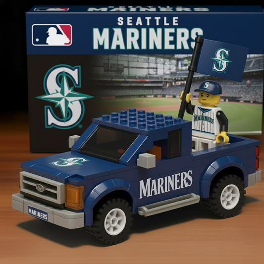 SEA x MLB Building Blocks Truck Toy Set DatND DVT