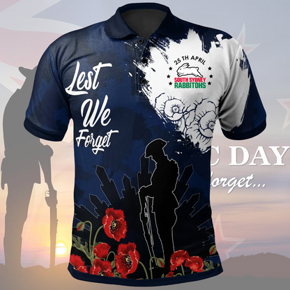 SOU x Anzac Day Polo Shirt DATND TANTD