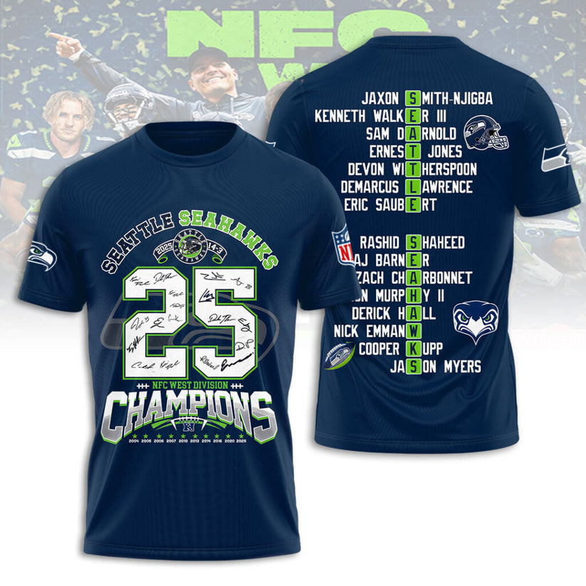 SS 2025 NFC Conference Champions V5 Shirt DDT CTND