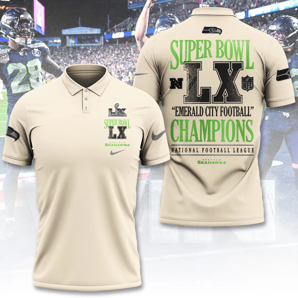 SS x NFL Super Bowl LX Champions V42 3D Shirt DDT NTL