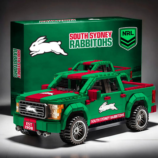 SSR x NRL 3D Racing Truck Model Building Block Set 2411 V1 NDT NHM