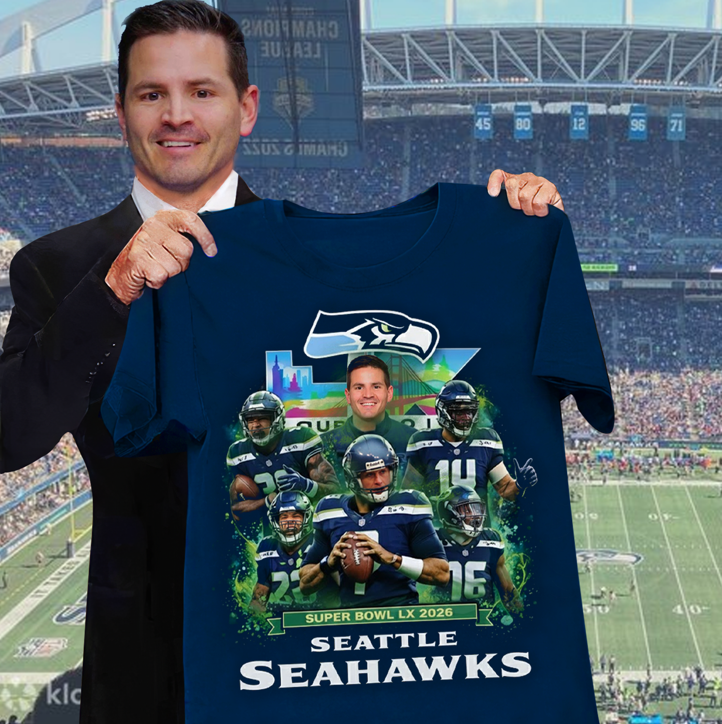SS x NFL Super Bowl Winners Shirt DDT VHM