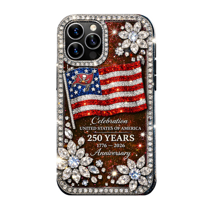 TBB Premium NFL Celebration United States Of America 250 Years Luxury Phone Case DDT CTND