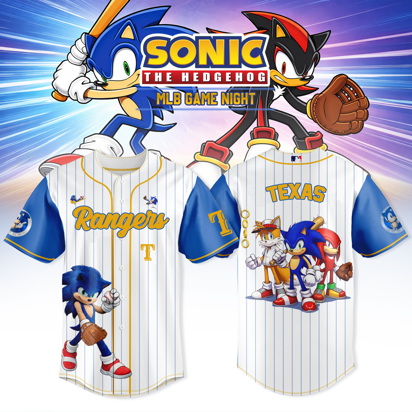 TR x MLB Sonic Game Night Jersey DDT CTND