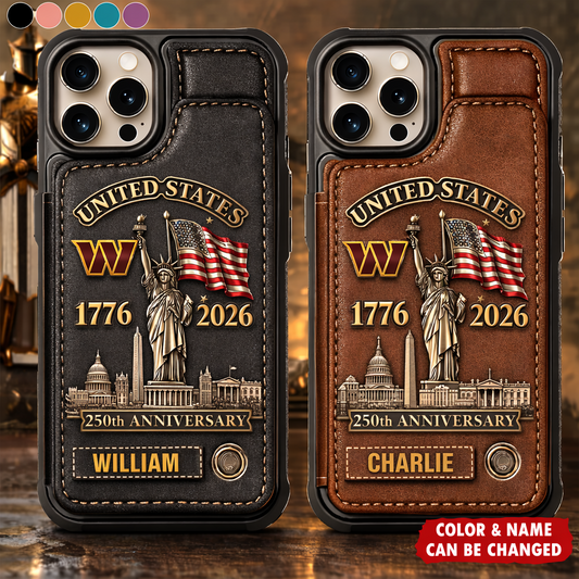 WC x NFL Celebration United States Of America 250 Years Phone Case DDT NTL