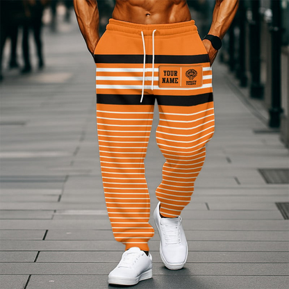 WT x NRL Casual Long Pants Custom Name Gift For Fan DDT 190326 NTL