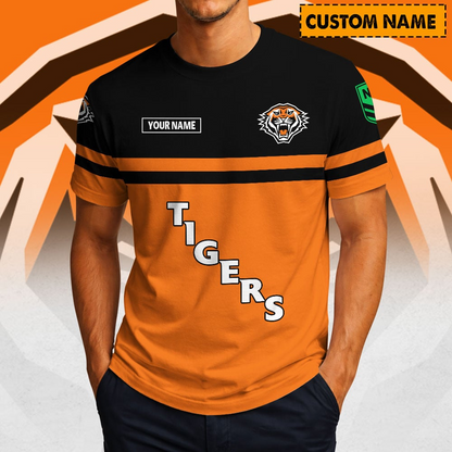 WT x NRL Casual T Shirt Custom Name Gift For Fan DDT 190326 NTL