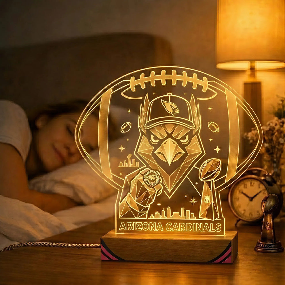 AC x NFL Acrylic LED Desk Lamp NAK NTN