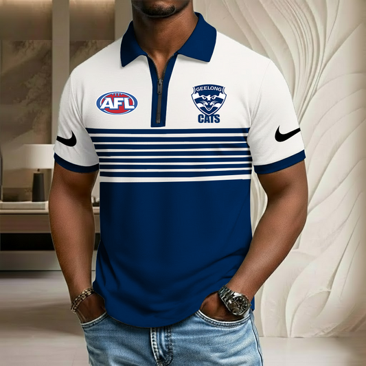 AFL x GC Sport Zip Polo Golf Shirt HLP HLPHUONG