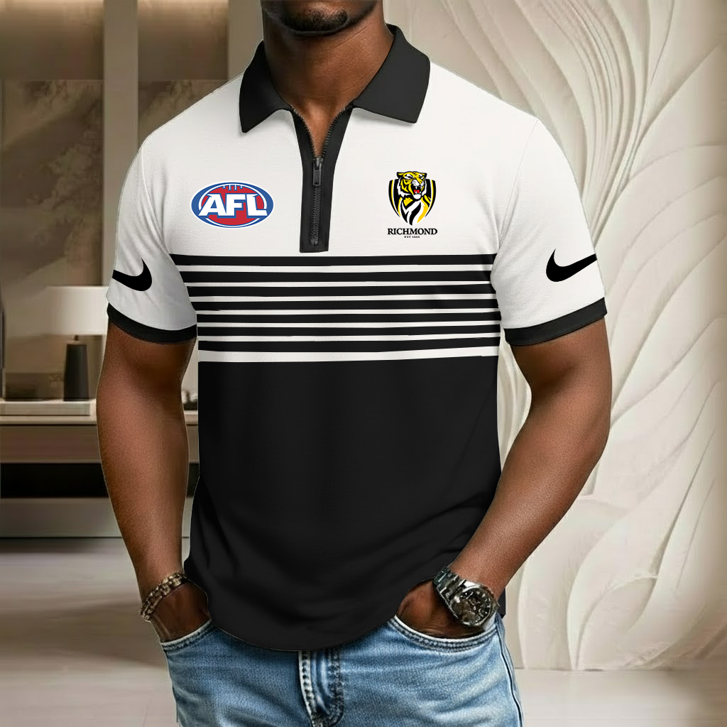 AFL x RT Sport Zip Polo Golf Shirt HLP HLPHUONG