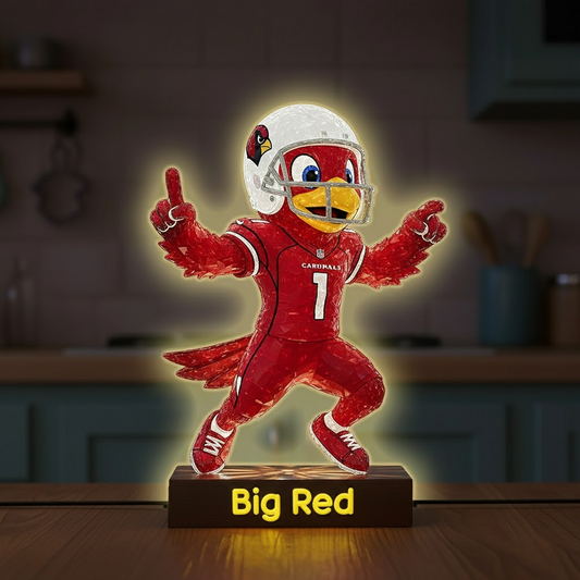 ARI X NFL Funny Characters Acrylic Light Box - Personalized Gifts NAK NHT