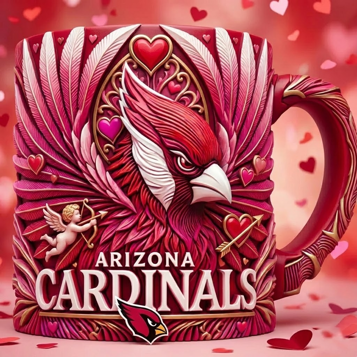 ARI X NFL Love Season Mug - Valentine V2 NAK NHT