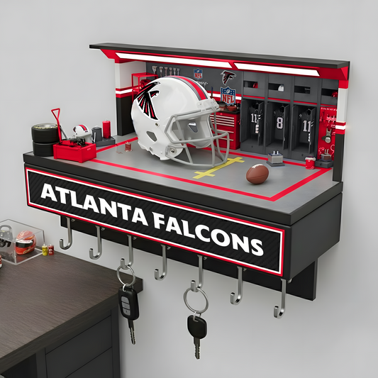 ATL X NFL Decorative key holder in a sporty style NAK NHT