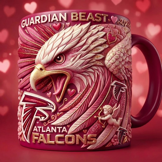 ATL X NFL Love Season Mug - Valentine V2 NAK NHT