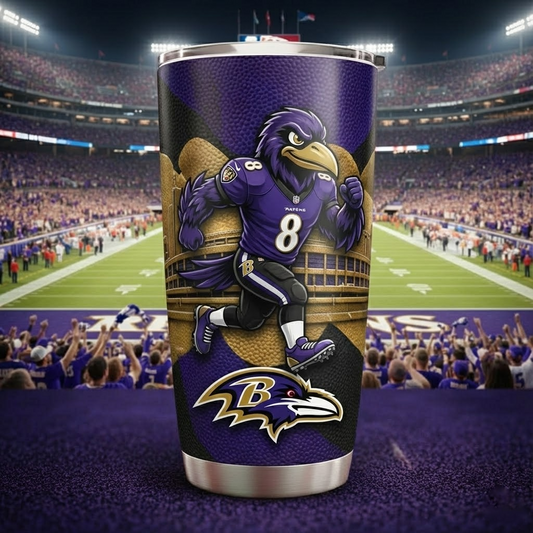 BAL X NFL mascot-shaped thermal mug NAK NHT