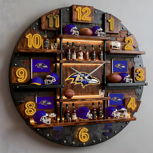 BAL X Premium  Illuminated Wall Clock 2026 NAK NHT