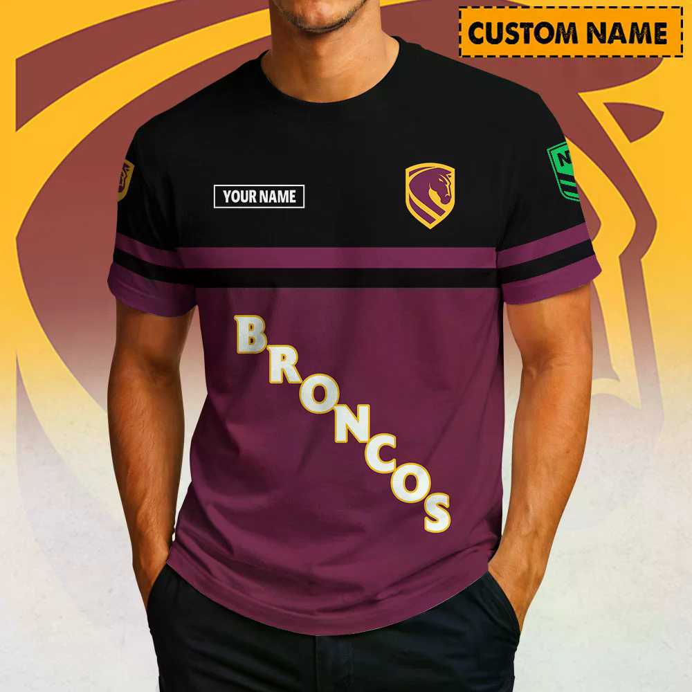 BB _NRL Casual T Shirt Custom Name Gift For Fan - Limited Edition NAK TTT