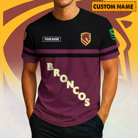 BB _NRL Casual T Shirt Custom Name Gift For Fan - Limited Edition NAK TTT